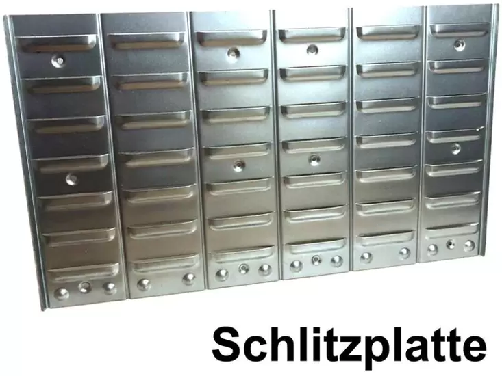 10€ Metall-Schlitzwand für Sichtboxen Gr. 1-4 von Hornbach Sehr gut