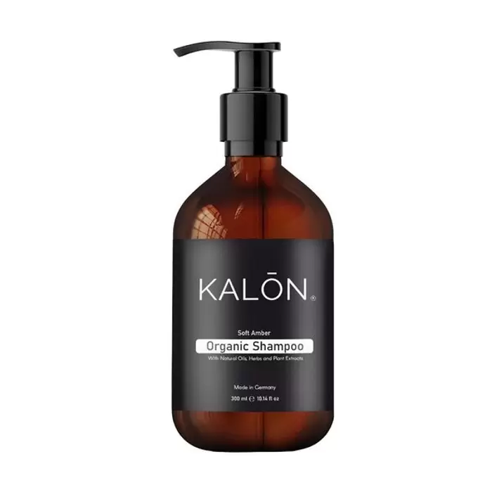 KALŌN® Bio Shampoo mit Kokosnuss-, Rosmarin-, Vanille- & Amberöl