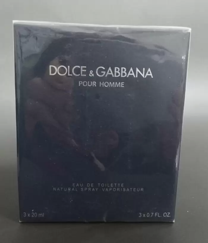 49€ Dolce & Gabbana Pour Homme 3x 20ml (60ml) - Eau De Toilette Neu im Vaporisierer