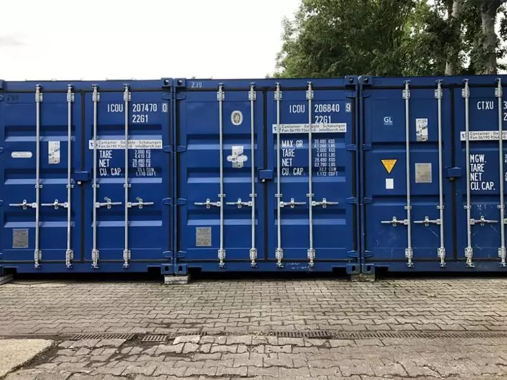 100€ Self Storage Selfstorage Lagerraum Garage Container Frankfurt