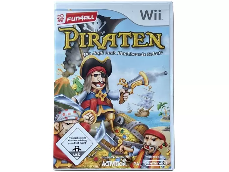 3€ Nintendo Wii Piraten: Die Jagd nach Blackbeards Schatz