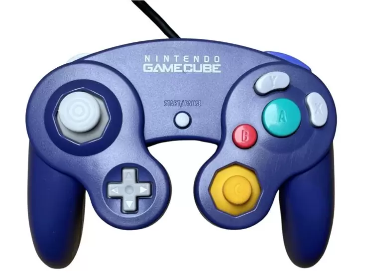 30€ Nintendo GameCube Controller Clear Purple