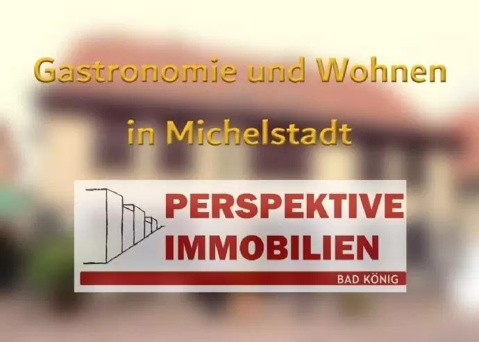 Gastronomie mit Wohnungen und Rohbau-Anbau für weitere WEs, zentral in Michelstadt