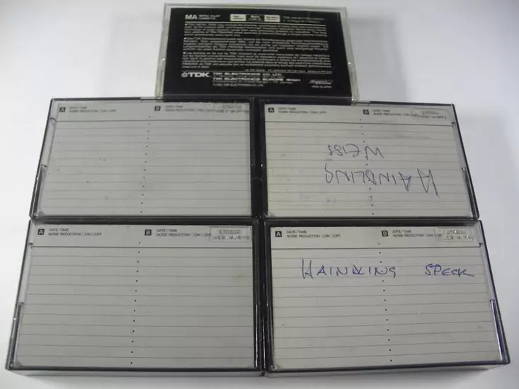222€ Metall Musikcassetten: 4x TDK MA-XG und 1x TDK MA-X (Metal Cassetten, Type IV)